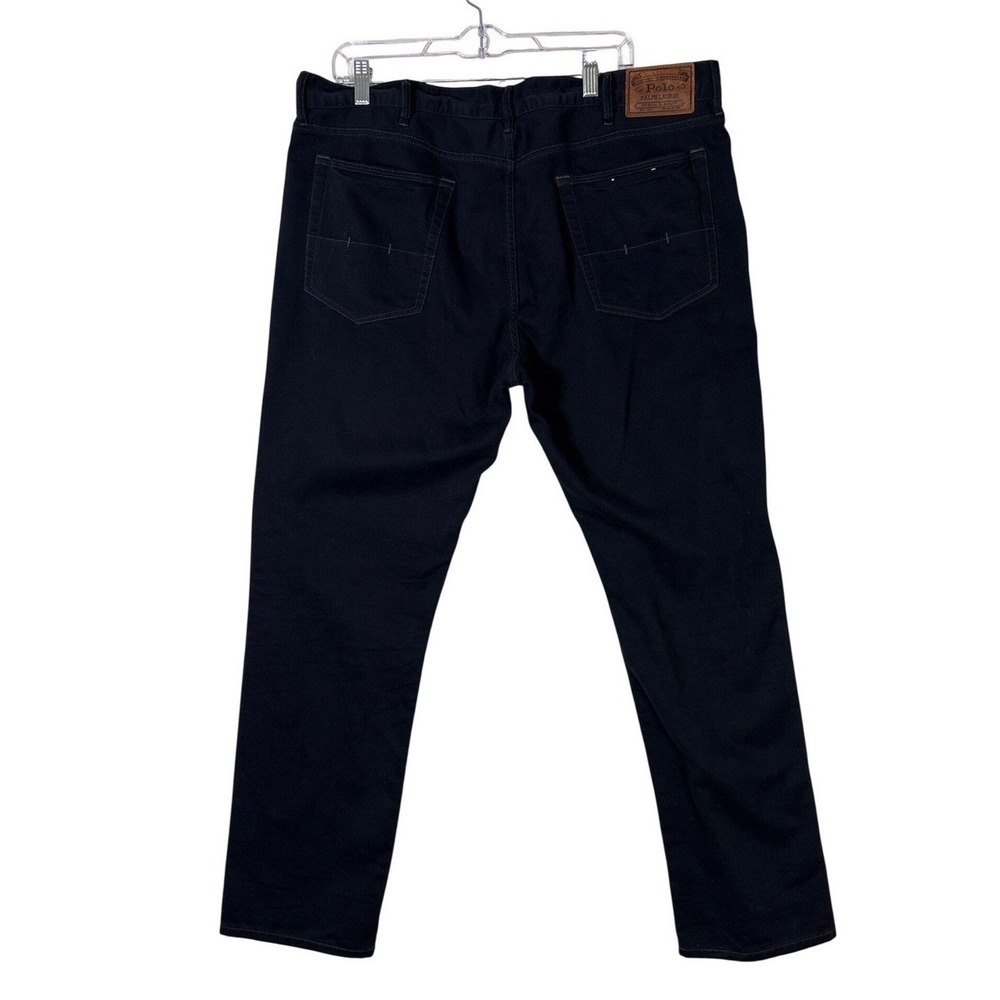 Polo Ralph Lauren Mens Authentic Dungarees Black Straight Leg Pants 38x30